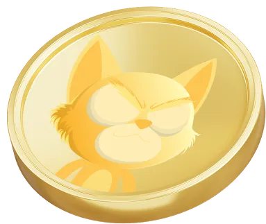 A troller cat coin